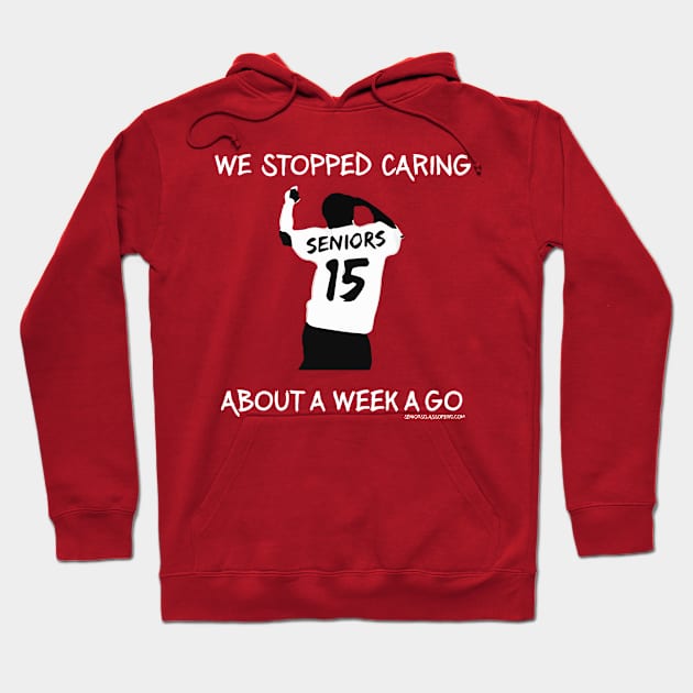 Seniors Stopped Caring Tee Hoodie by veerkun